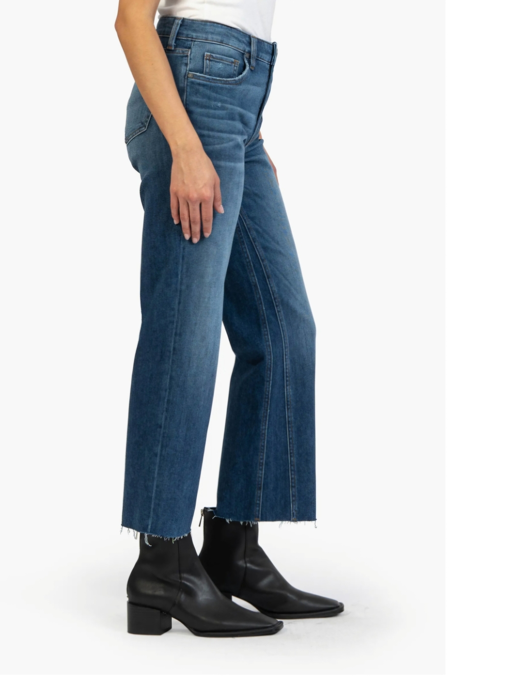 Kut from the Kloth Kelsey Fab Ab Ankle Flare Size 12 NWOT - Picture 2 of 9